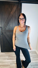 Load image into Gallery viewer, * Scoop neck tank in Heather Grey
