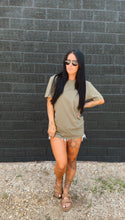 Load image into Gallery viewer, VINTAGE TEE- OLIVE- PREORDER

