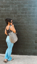Load image into Gallery viewer, CHEETAH PRINT CANVAS TOTE BAG-
