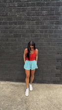 Load image into Gallery viewer, Honey french terry short in sky blue
