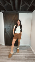 Load image into Gallery viewer, Comfort Shorts in Coffee
