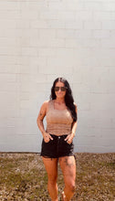 Load image into Gallery viewer, * Jacquard Slip Tank in Tan
