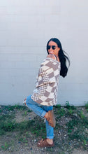 Load image into Gallery viewer, * Theo mocha brown combo chunky cardigan

