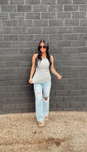 Load image into Gallery viewer, Core Micro Ribbed Tank in Heather Grey
