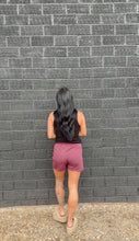 Load image into Gallery viewer, Malibu Vintage Edge Short in Deep Plum
