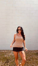 Load image into Gallery viewer, * Jacquard Slip Tank in Tan
