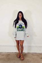 Load image into Gallery viewer, VINTAGE FOOTBALL CREWNECK - HEATHER ASH - PREORDER - XLARGE TO 3XLARGE
