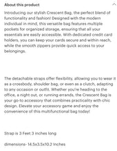 Load image into Gallery viewer, BRIXLEY MOCHA CRESCENT BAG - PREORDER
