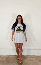 Load image into Gallery viewer, VINTAGE FOOTBALL TSHIRT- HEATHER GREY - PREORDER - XLARGE TO 3XLARGE
