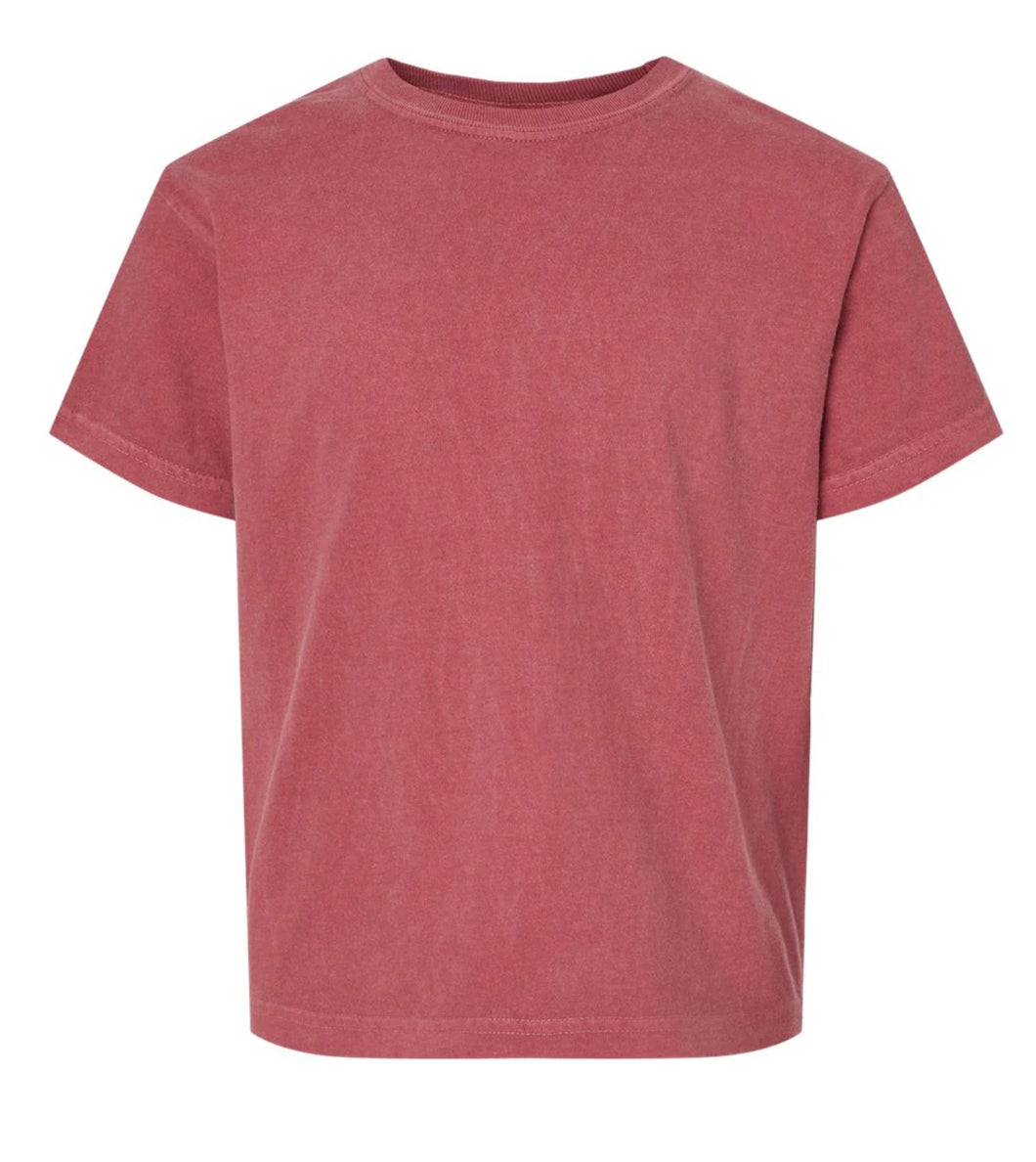 * BUILD YOUR OWN CARDINAL. YOUTH CRIMSON TEE. PREORDER