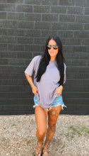 Load image into Gallery viewer, VINTAGE TEE- PLUM- PREORDER
