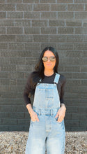 Load image into Gallery viewer, Urban barrel denim overalls
