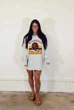 Load image into Gallery viewer, VINTAGE FOOTBALL CREWNECK - HEATHER ASH - PREORDER - XLARGE TO 3XLARGE

