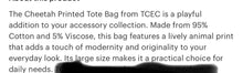 Load image into Gallery viewer, CHEETAH PRINT CANVAS TOTE BAG- PREORDER
