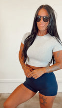 Load image into Gallery viewer, Butter Biker Shorts in Navy
