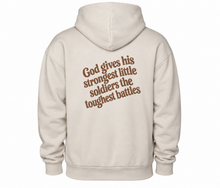 Load image into Gallery viewer, HUDSON STRONG. YOUTH IVROY HOODIE. PREORDER
