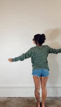 Load image into Gallery viewer, VINTAGE LONG SLEEVE TEE- ALPINE GREEN- PREORDER
