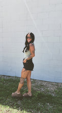 Load image into Gallery viewer, * Luz double layered seamless tank in Sage
