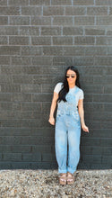 Load image into Gallery viewer, Urban barrel denim overalls
