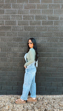 Load image into Gallery viewer, Urban barrel denim overalls
