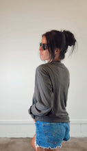 Load image into Gallery viewer, VINTAGE LONG SLEEVE TEE- PIGMENT BLACK- PREORDER
