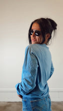 Load image into Gallery viewer, VINTAGE LONG SLEEVE TEE- CAROLINA BLUE- PREORDER
