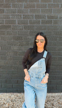 Load image into Gallery viewer, Urban barrel denim overalls
