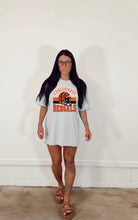 Load image into Gallery viewer, VINTAGE FOOTBALL TSHIRT- HEATHER GREY - PREORDER - XLARGE TO 3XLARGE
