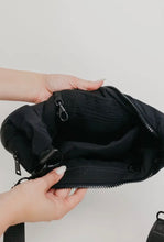 Load image into Gallery viewer, BRIXLEY BLACK CRESCENT BAG - PREORDER
