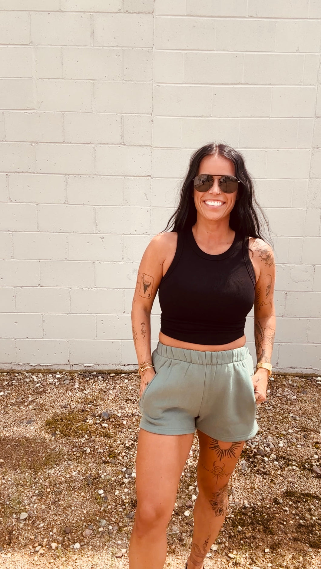 * Comfort Short in Pine Green