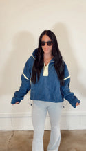 Load image into Gallery viewer, Playmaker cozy half zip in Navy
