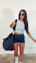 Load image into Gallery viewer, Butter Biker Shorts in Navy
