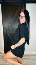 Load image into Gallery viewer, * Knit short sleeve in black
