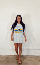 Load image into Gallery viewer, VINTAGE FOOTBALL TSHIRT- HEATHER GREY - PREORDER - XLARGE TO 3XLARGE
