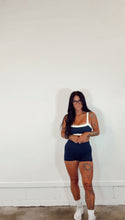 Load image into Gallery viewer, Butter Biker Shorts in Navy

