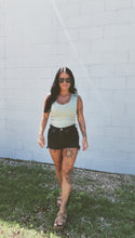 Load image into Gallery viewer, * Luz double layered seamless tank in Sage
