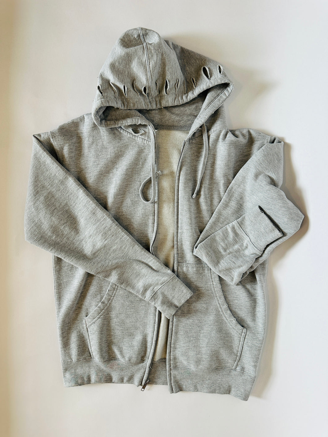 ALPS Midweight full zip hoodie- Heather Grey PREORDER