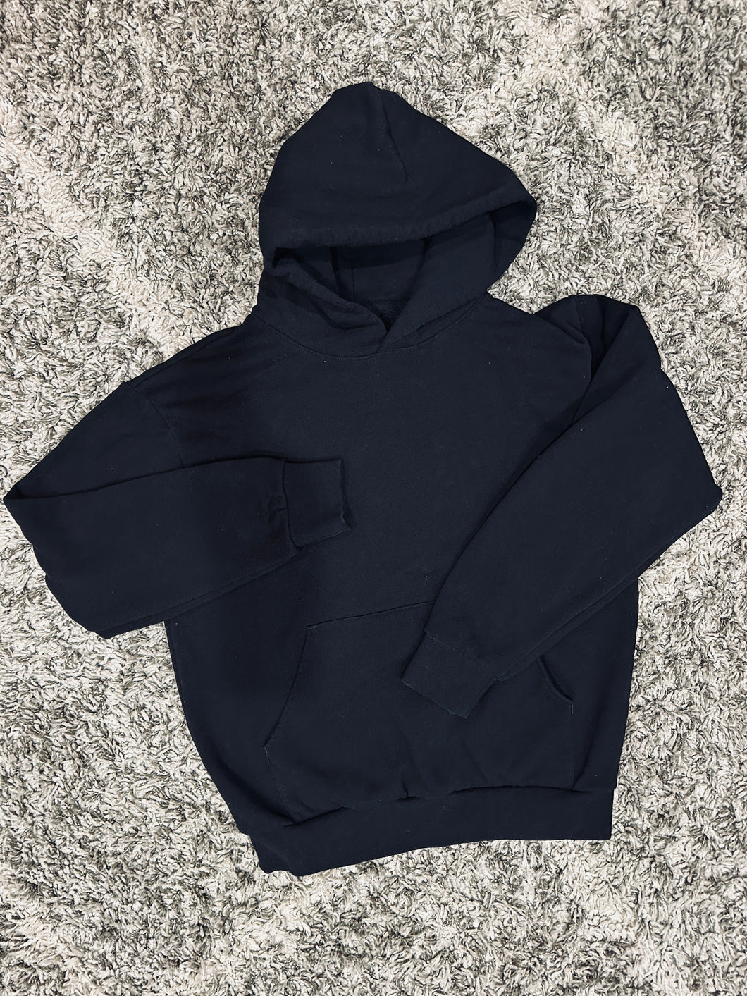 MUTED WINTER EDITION HOODIE- BLACK- PREORDER