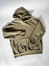 Load image into Gallery viewer, CROPPED MUTED HOODIE- OLIVE- PREORDER
