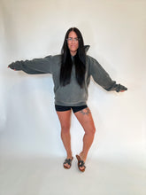 Load image into Gallery viewer, MUTED HOODIE- PIGMENT BLACK- PREORDER
