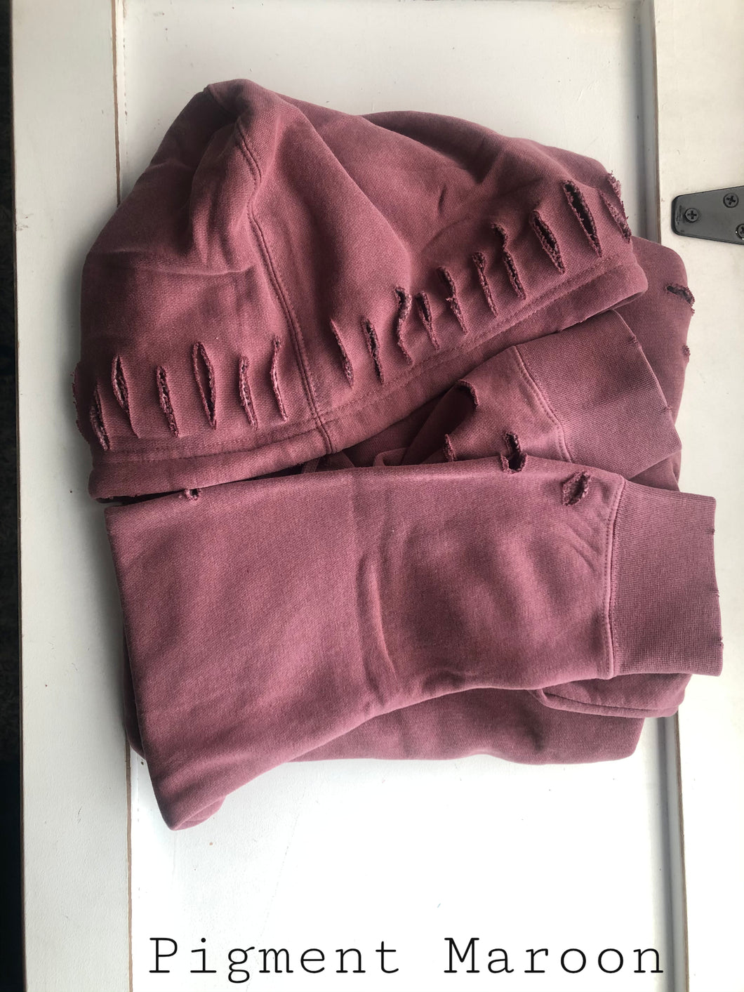 Tia Hoodie - Pigment Maroon PREORDER