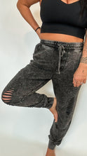 Load image into Gallery viewer, DEMPS COLLECTION. Tia Jogger- Acid Wash. PREORDER
