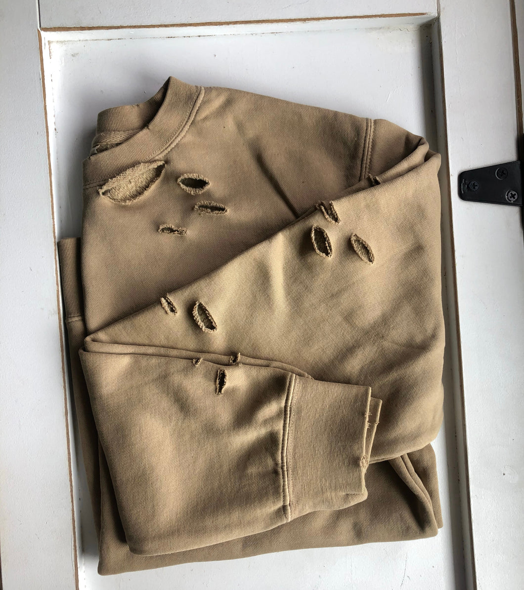 Tia Crewneck - Pigment Sandstone PREORDER